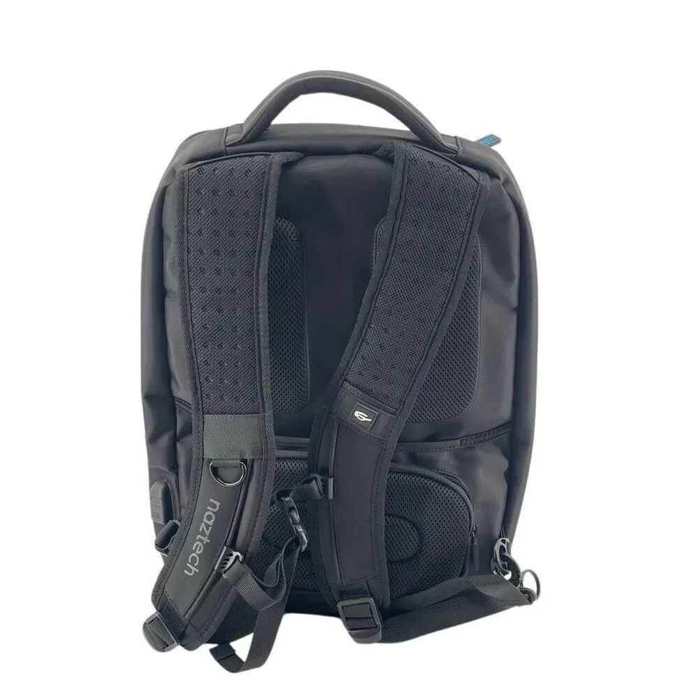 Naztech SmartPack Charging Backpack – Power On the Go, Black